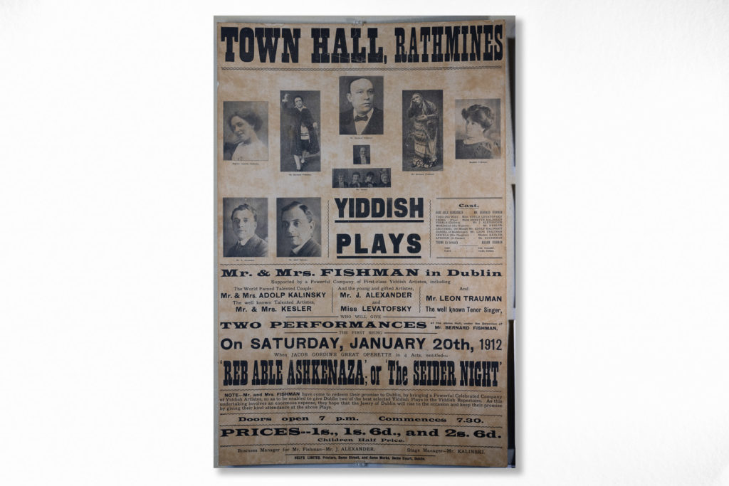Poster - Yiddish Theatre in Rathmines