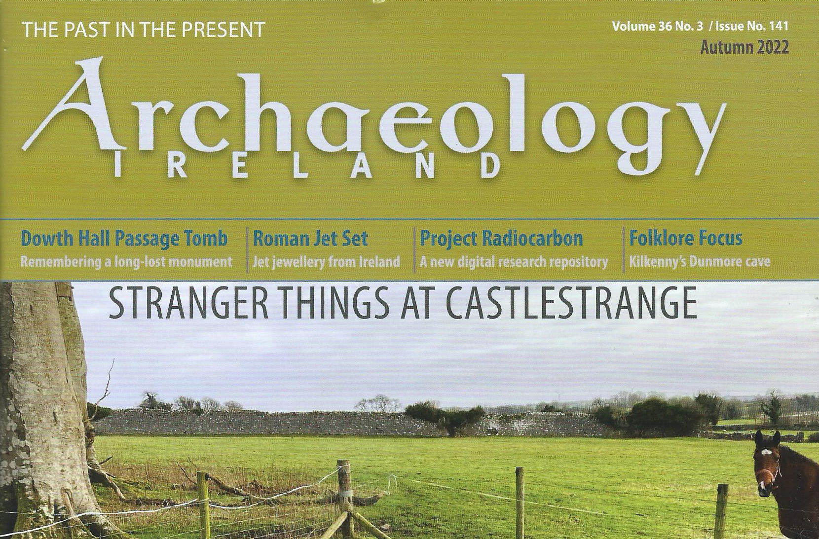 Archeaology Ireland – Autumn 2022 edition cover